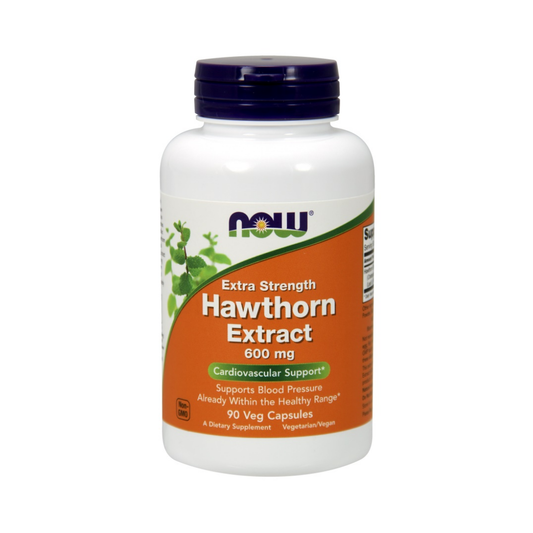NOW FOODS HAWTHORN EXTRACT 600MG EXTRA STRENGTH - 90 VCAPS