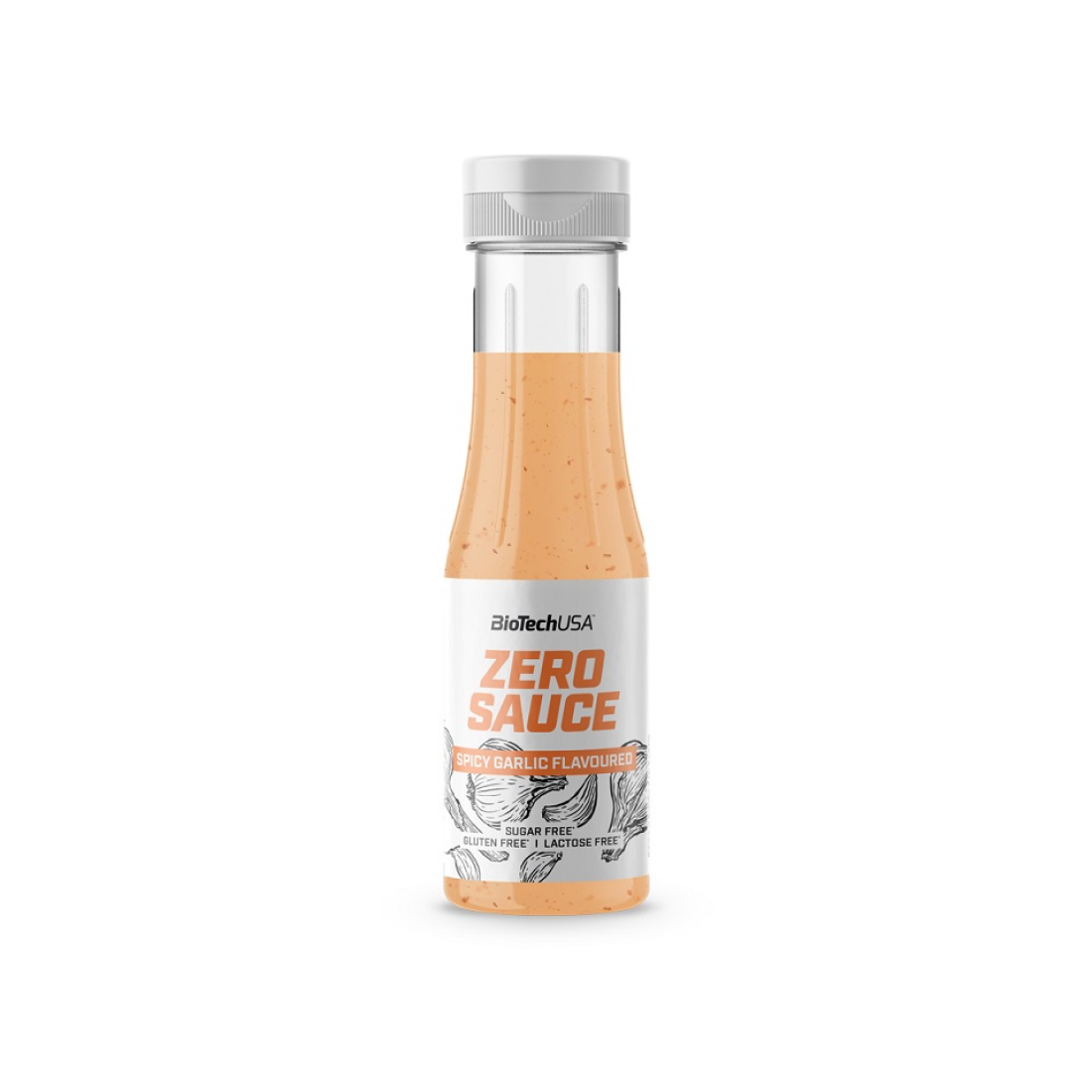 BIOTECHUSA ZERO SAUCE SPICY GARLIC - 350 ML