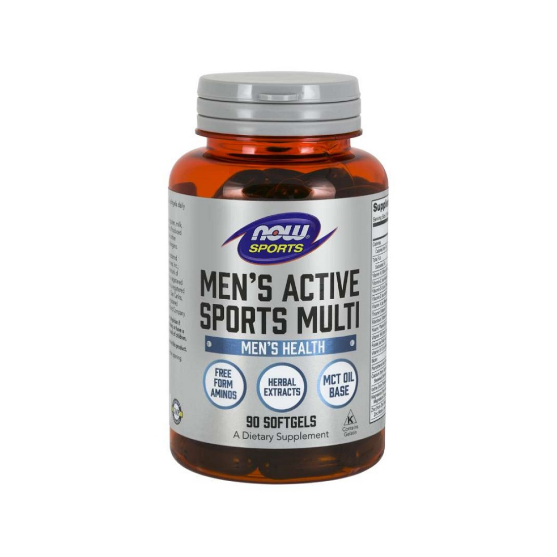NOW FOODS MEN'S ACTIVE SPORTS MULTI - 90 SOFTGELS