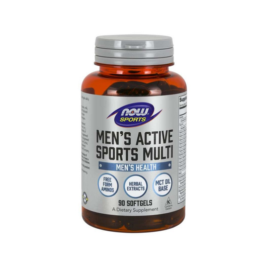 NOW FOODS MEN'S ACTIVE SPORTS MULTI - 90 SOFTGELS
