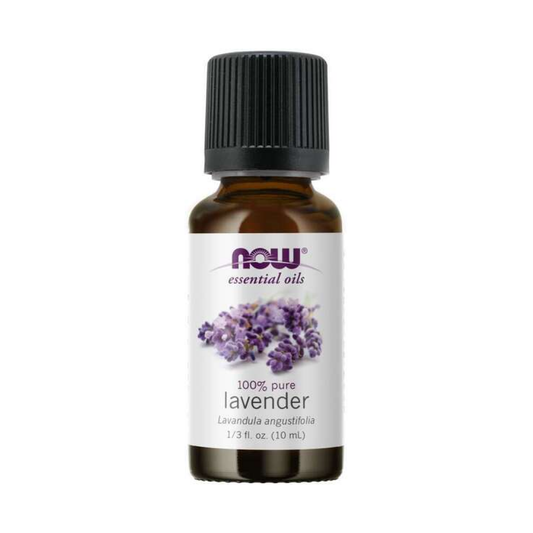 NOW FOODS ESSENTIAL OIL LAVENDER OIL 100% PURE - 10 ML