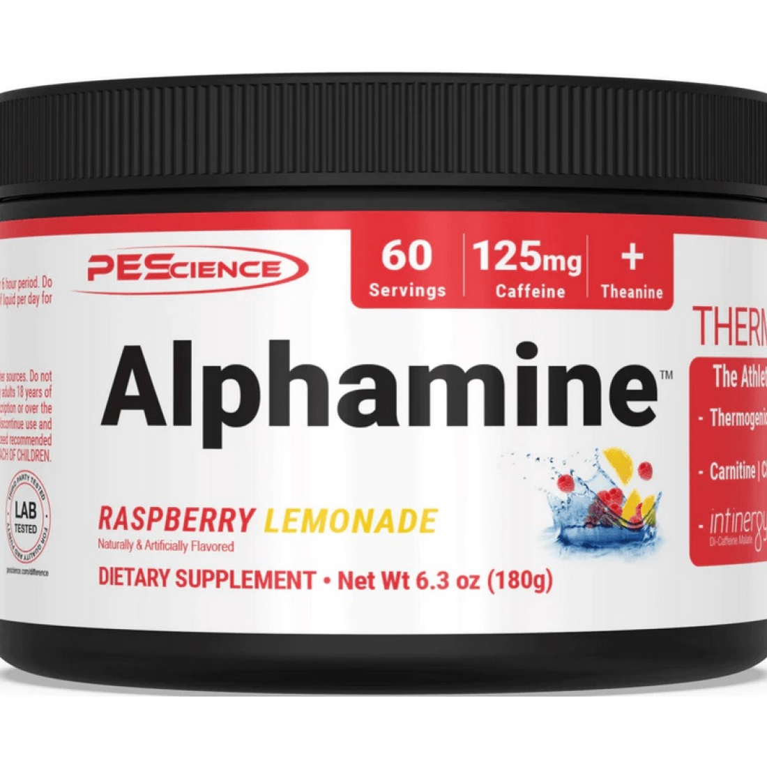 PESCIENCE ALPHAMINE RASPBERRY LEMONADE - 180 GRAMS