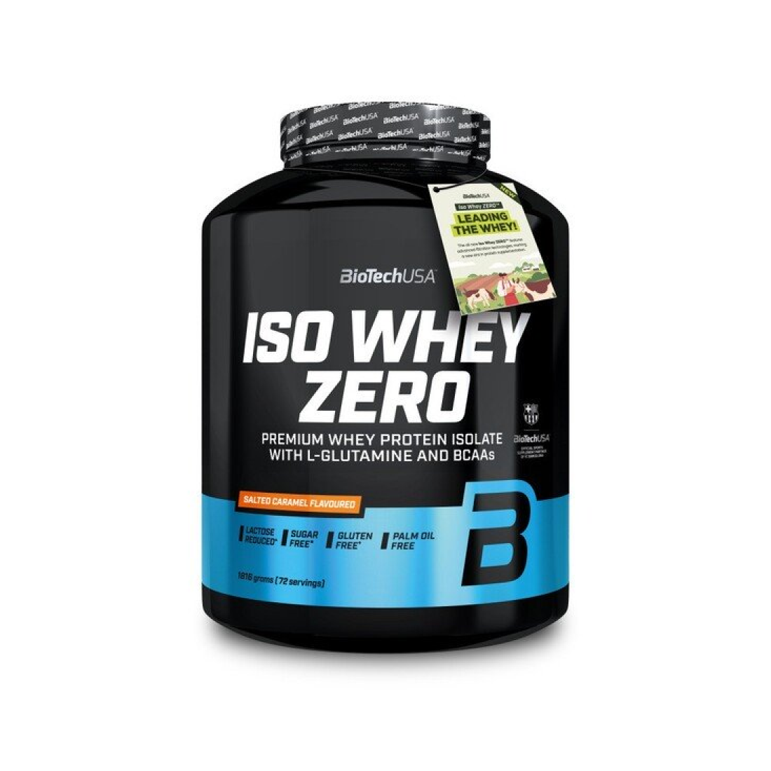 BIOTECHUSA ISO WHEY ZERO SALTED CARAMEL - 1816 GRAMS