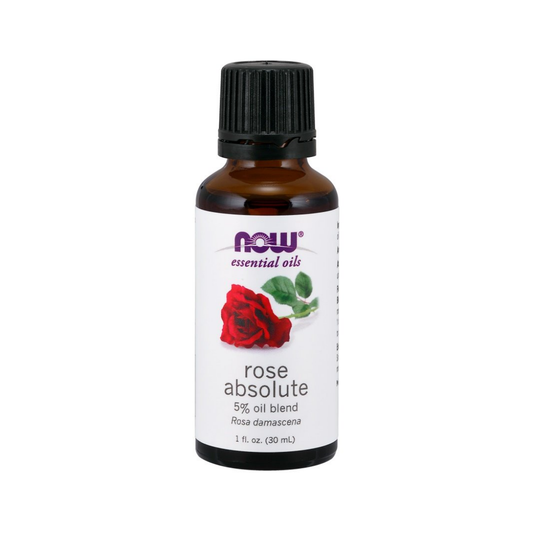 NOW FOODS ESSENTIAL OIL ROSE ABSOLUTE OIL - 30 ML