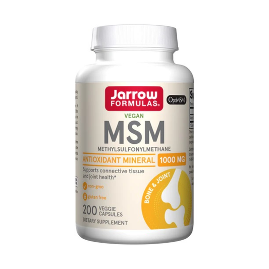 JARROW FORMULAS MSM (METHYL-SULFONYL-METHANE) 1000MG - 200 VCAPS
