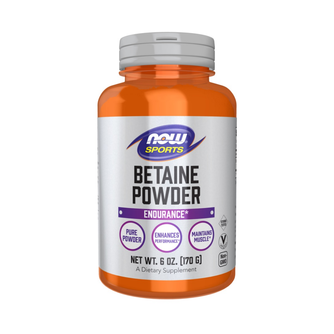 NOW FOODS BETAINE POWDER - 170 GRAMS