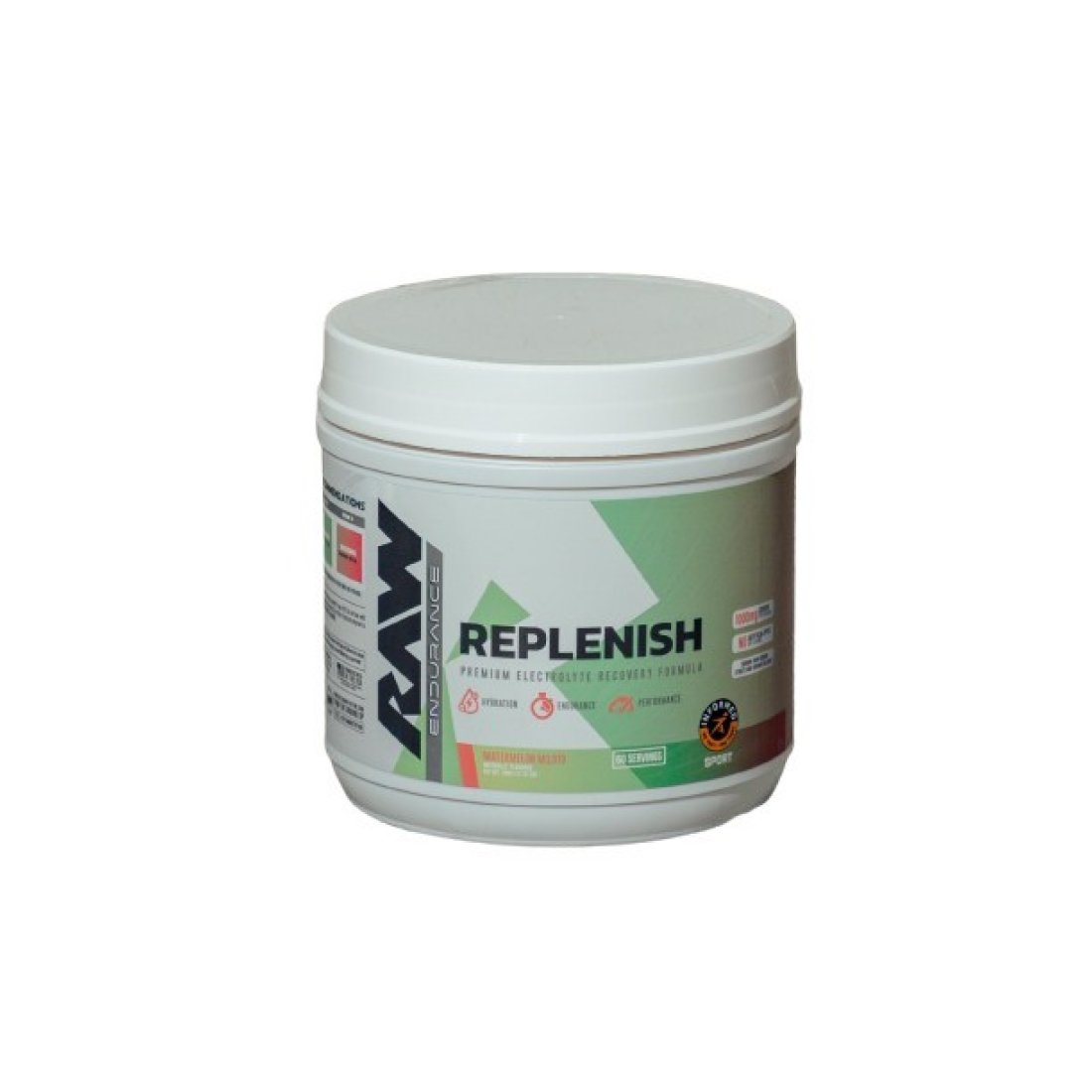 RAW NUTRITION REPLENISH TUB WATERMELON MOJITO - 780 GRAMS