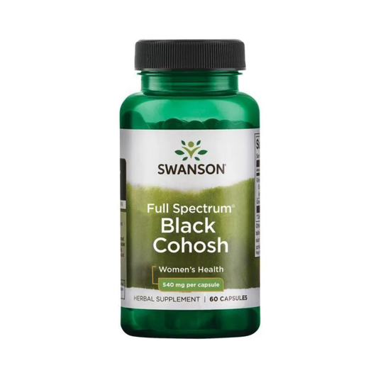 SWANSON FULL SPECTRUM BLACK COHOSH 540MG - 60 CAPS