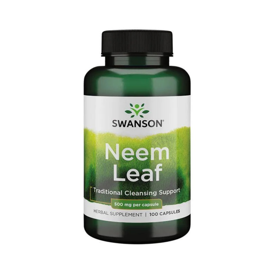 SWANSON NEEM LEAF 500MG - 100 CAPS