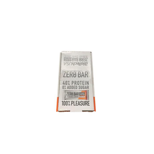 BIOTECHUSA ZERO BAR CHOCOLATE-CARAMEL - 20 X 50G