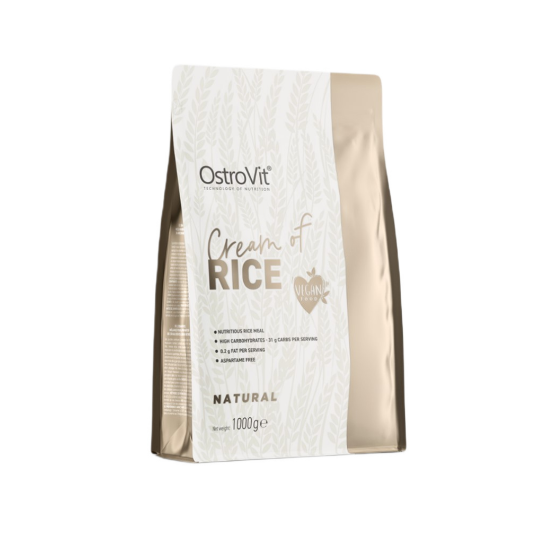 OSTROVIT CREAM OF RICE NATURAL - 1000 GRAMS