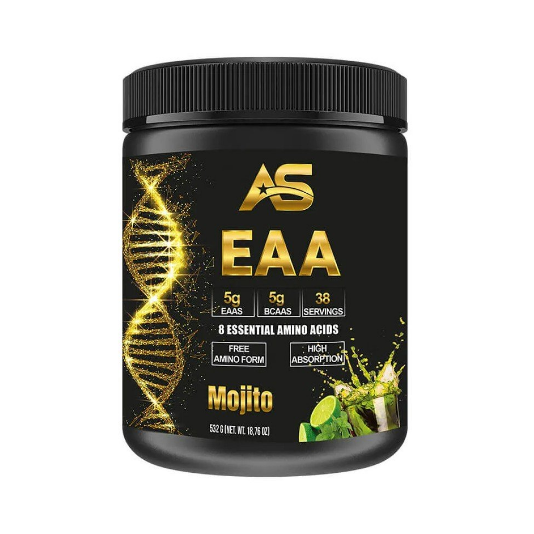 AMERICAN SUPPS EAA MOJITO - 532 GRAMS