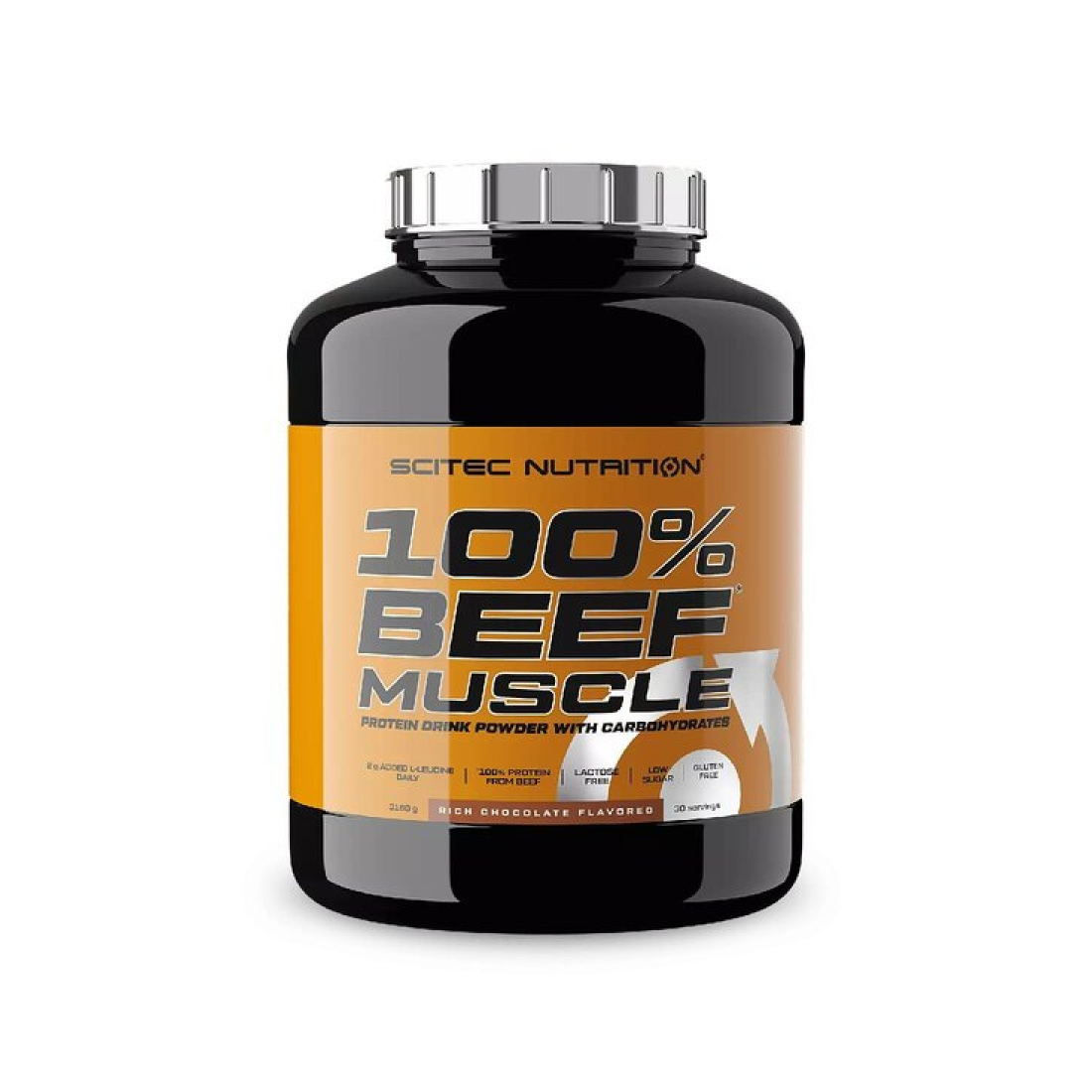 SCITEC 100% BEEF MUSCLE RICH CHOCOLATE - 3180 GRAMS