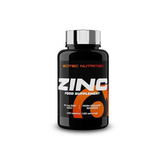 SCITEC ZINC - 100 TABLETS