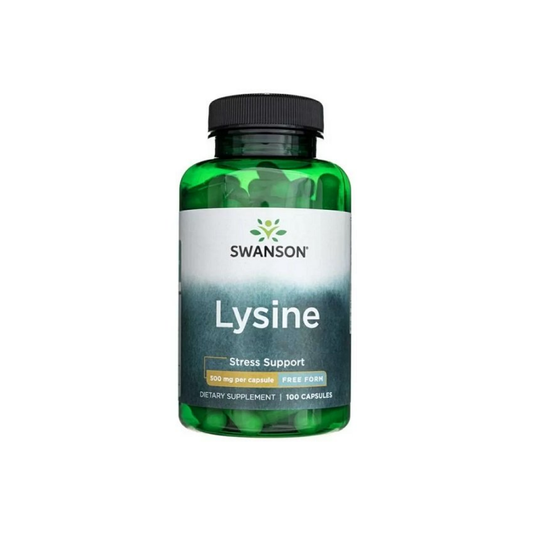 SWANSON LYSINE 500MG FREE-FORM - 100 CAPS