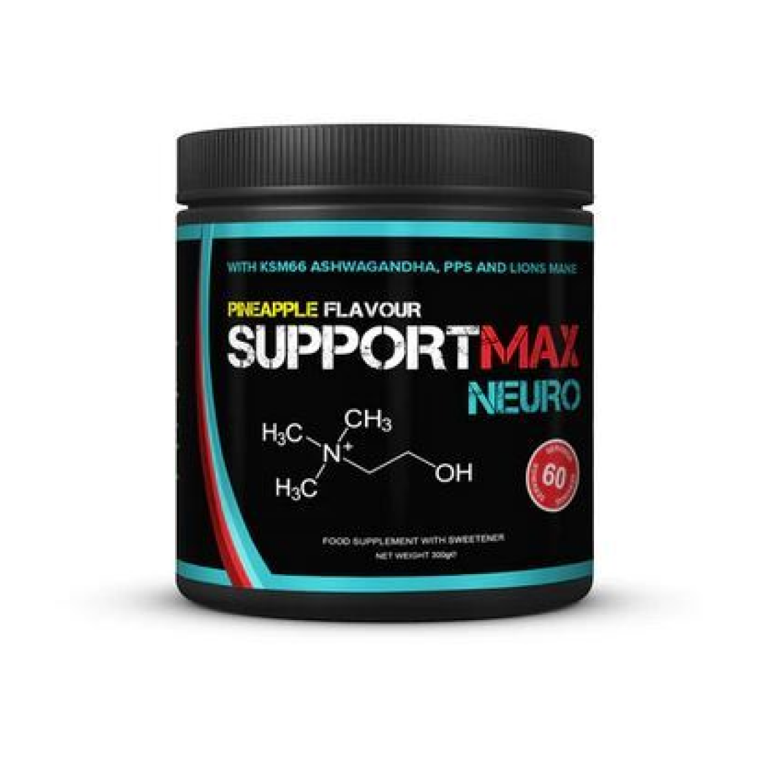 STROM SPORTS SUPPORTMAX NEURO PINEAPPLE - 300 GRAMS