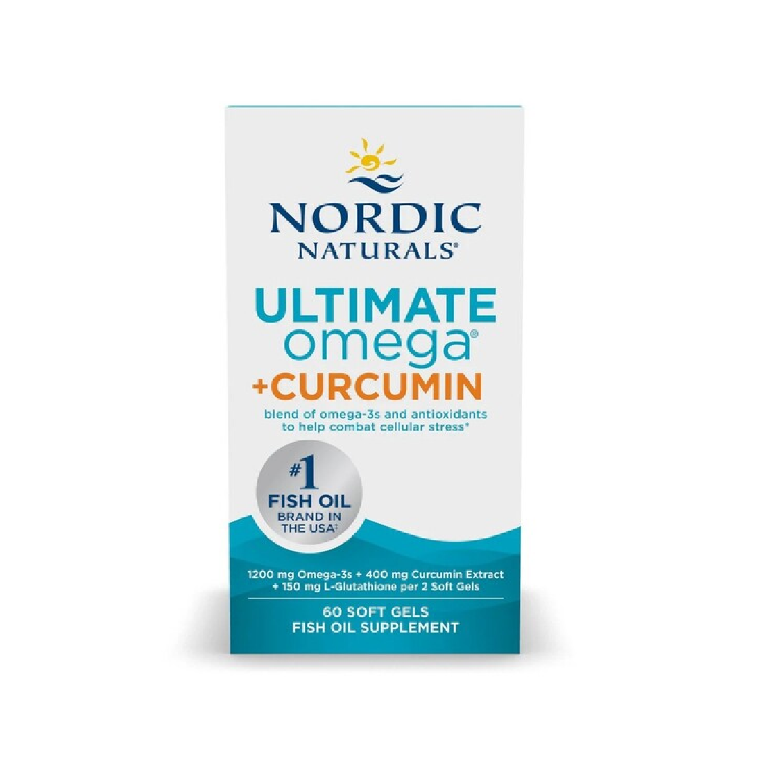 NORDIC NATURALS OMEGA CURCUMIN 1200MG - 60 SOFTGELS