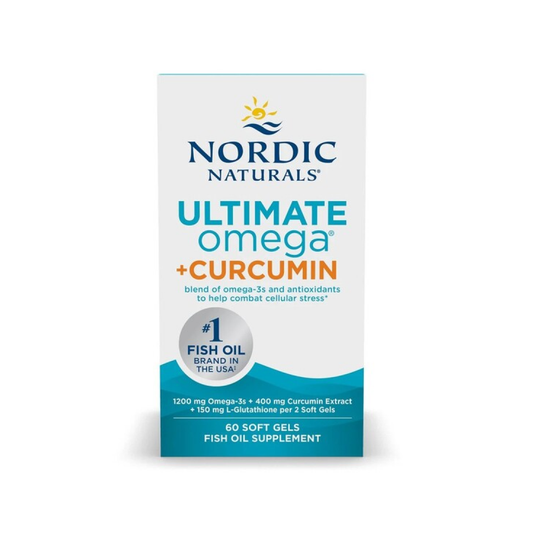 NORDIC NATURALS OMEGA CURCUMIN 1200MG - 60 SOFTGELS