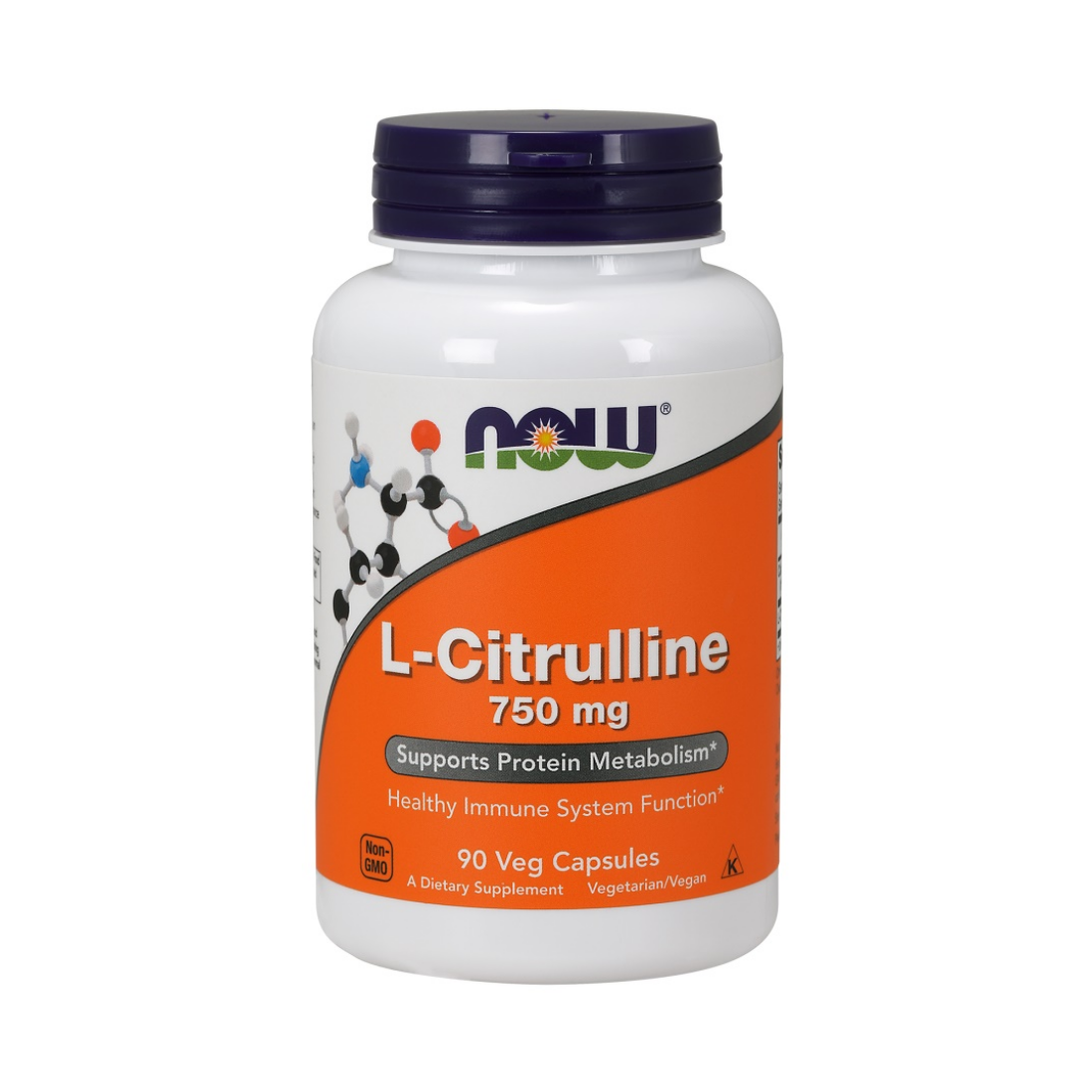 NOW FOODS L-CITRULLINE 750MG - 90 VCAPS