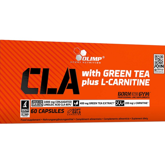 OLIMP NUTRITION CLA WITH GREEN TEA PLUS L-CARNITINE - 60 CAPS