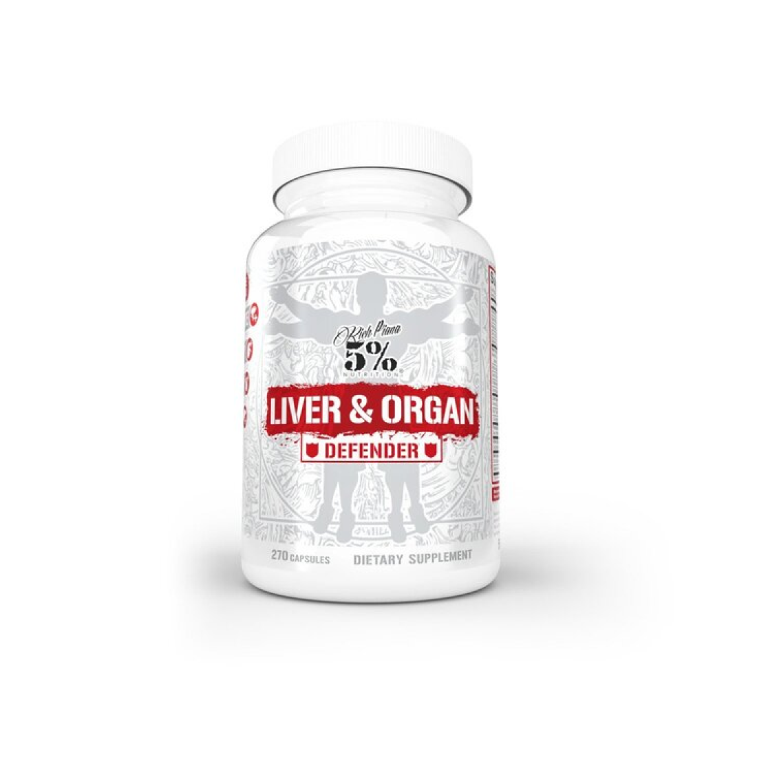 5% NUTRITION LIVER & ORGAN DEFENDER - LEGENDARY SERIES - 270 CAPS