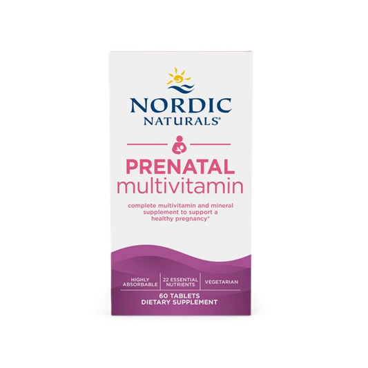NORDIC NATURALS PRENATAL MULTIVITAMIN - 60 TABLETS