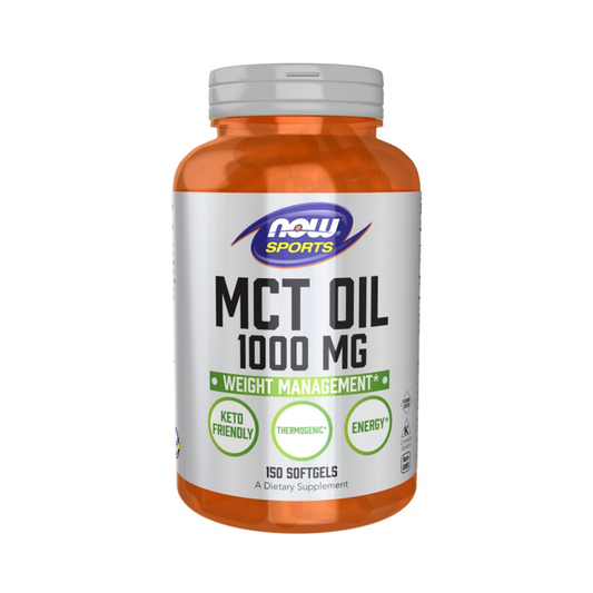 NOW FOODS MCT OIL 1000MG - 150 SOFTGELS