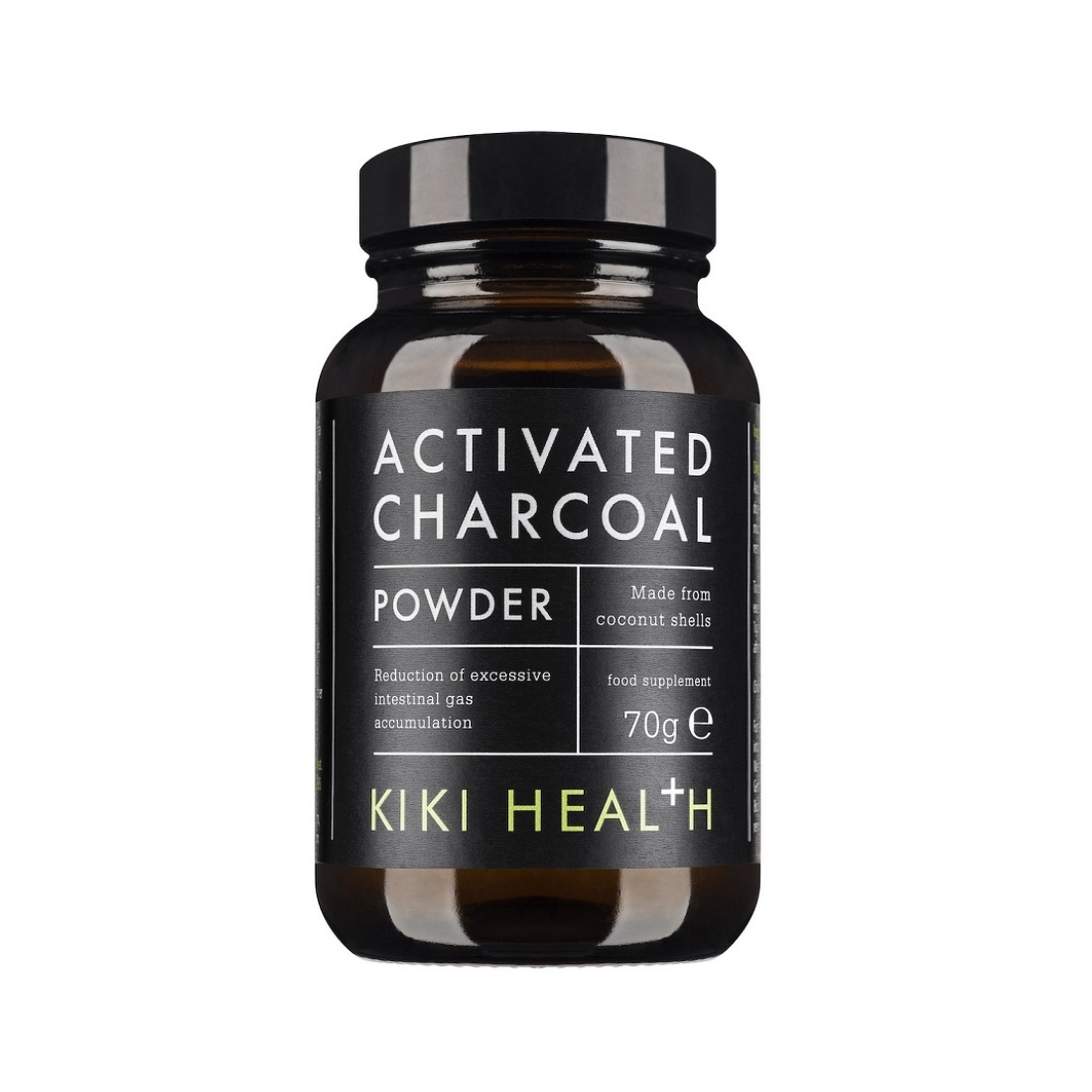 KIKI HEALTH ACTIVATED CHARCOAL POWDER - 70 GRAMS