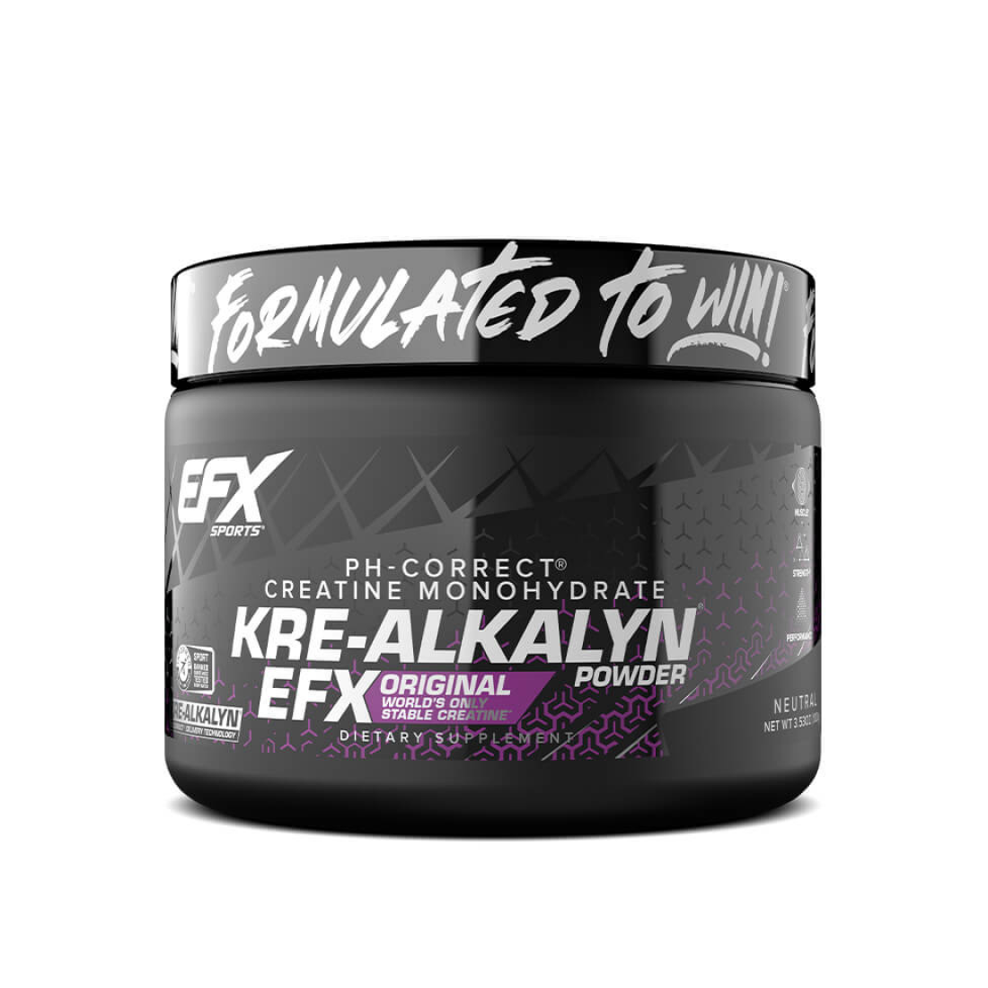 EFX SPORTS KRE-ALKALYN EFX POWDER UNFLAVORED - 100 GRAMS