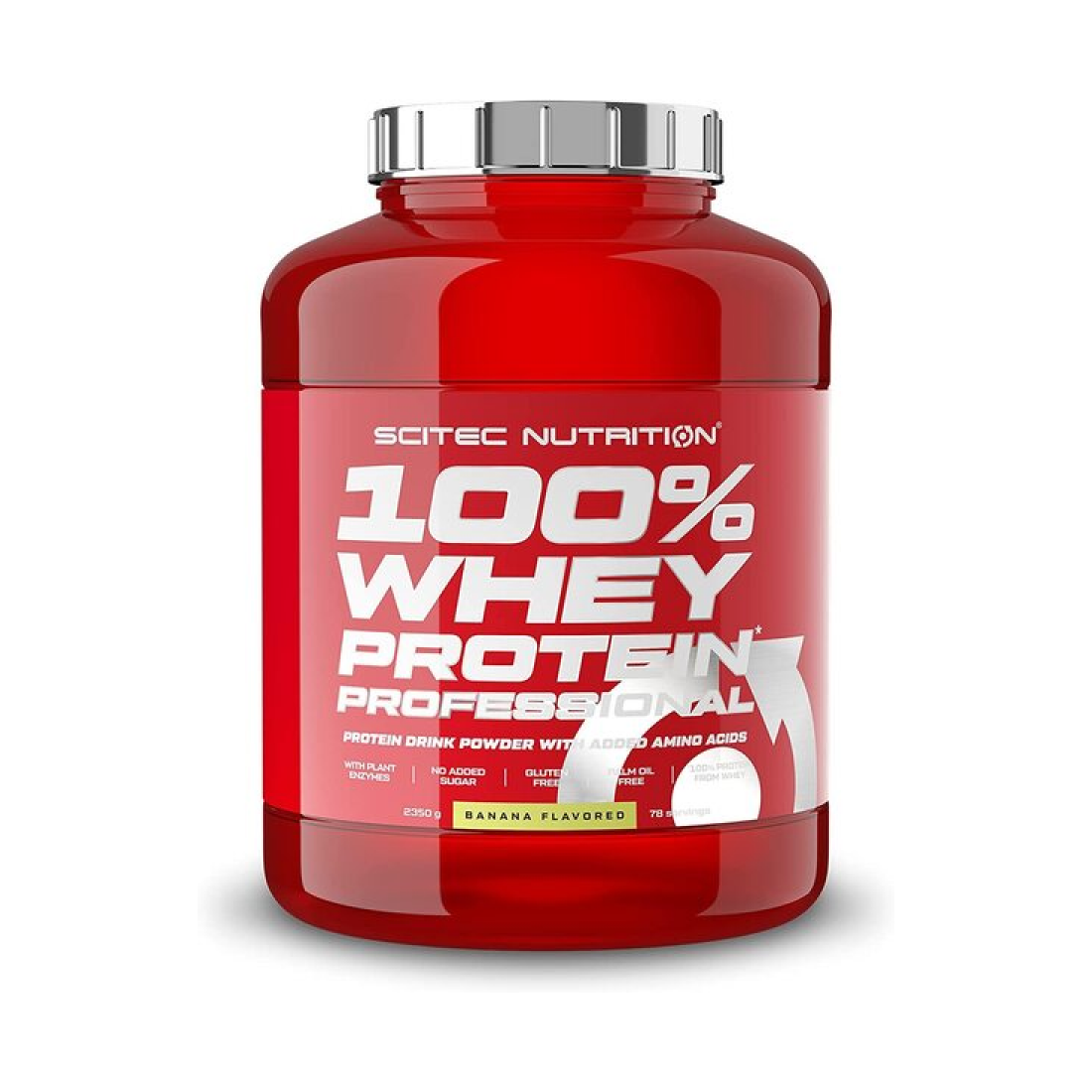 SCITEC 100% WHEY PROTEIN PROFESSIONAL BANANA - 2350 GRAMS
