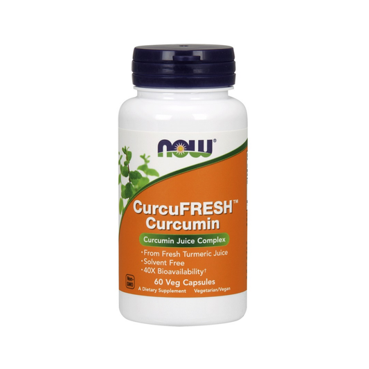 NOW FOODS CURCUFRESH CURCUMIN CAPSULES - 60 VCAPS