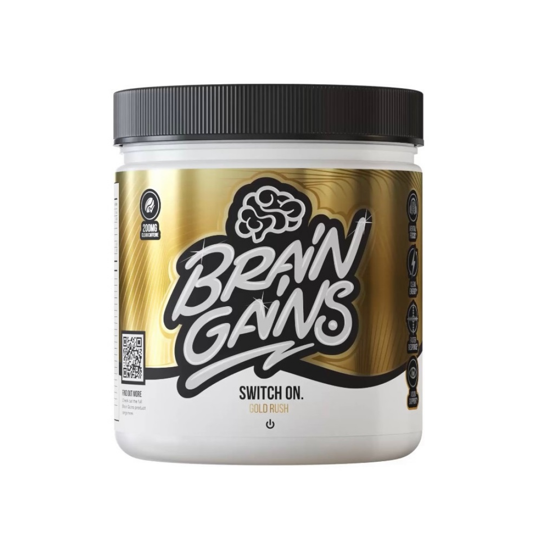 BRAIN GAINS SWITCH ON GOLD RUSH - 225 GRAMS