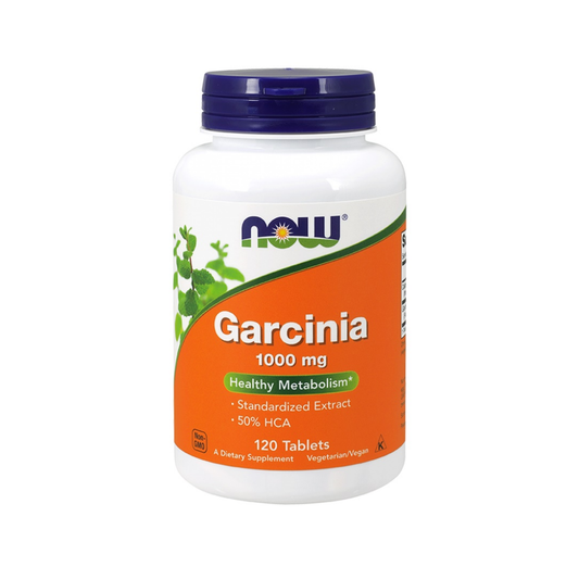 NOW FOODS GARCINIA 1000MG - 120 TABLETS