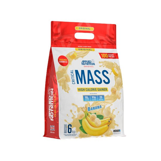 APPLIED NUTRITION CRITICAL MASS - ORIGINAL BANANA - 6000 GRAMS