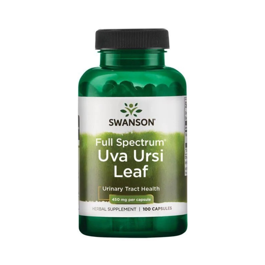 SWANSON FULL SPECTRUM UVA URSI LEAF 450MG - 100 CAPS