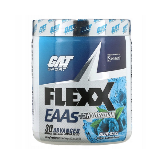 GAT FLEXX EAAS + HYDRATION BLUE RAZZ - 345 GRAMS