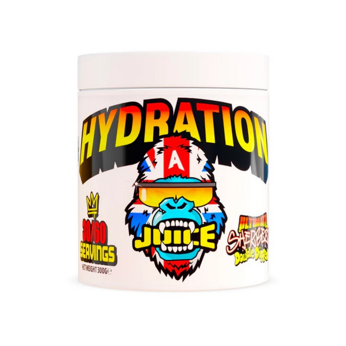 GORILLALPHA HYDRATION JUICE ULTIMATE SHERBERT DOUBLE DIPPED - 300 GRAMS