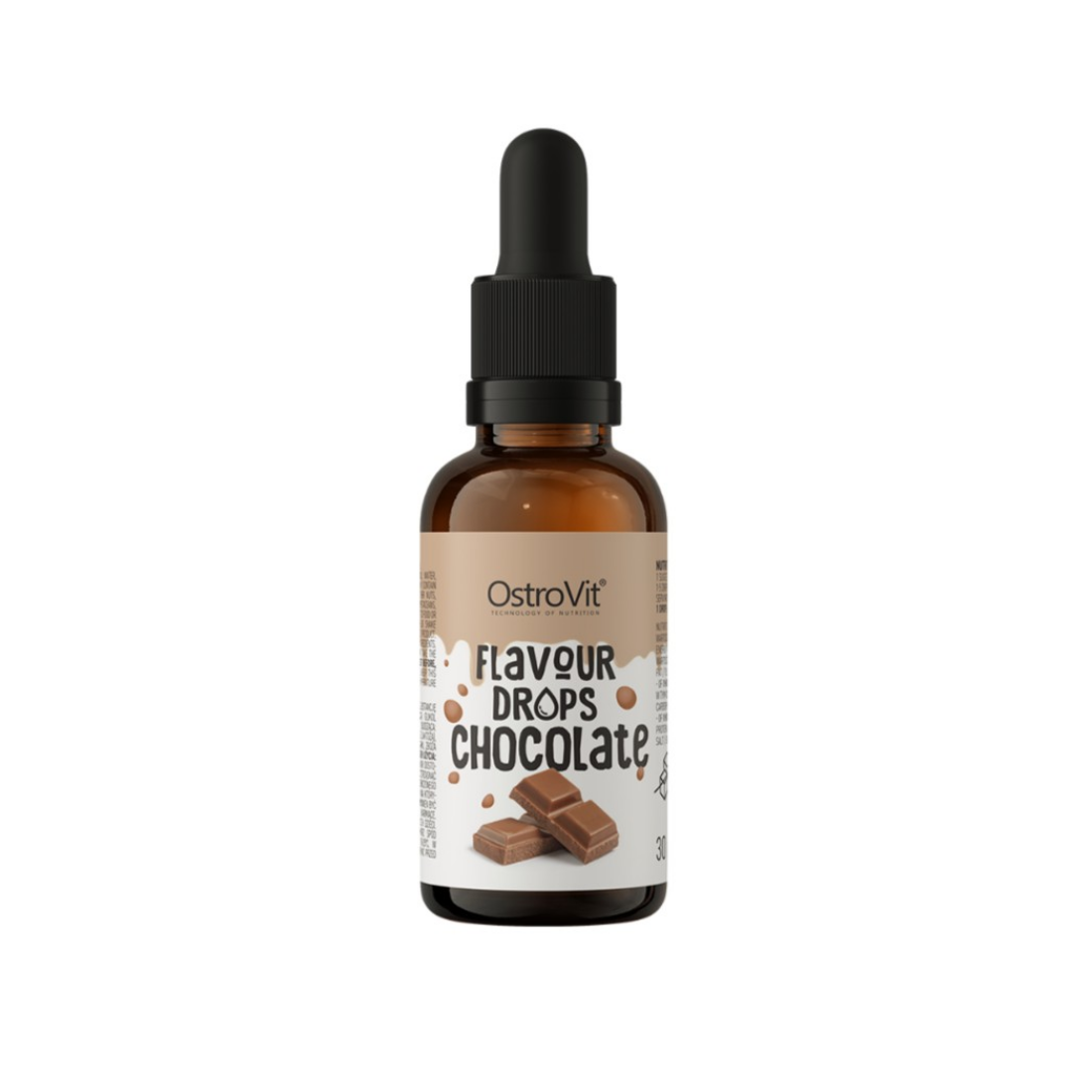 OSTROVIT FLAVOUR DROPS CHOCOLATE - 30ML