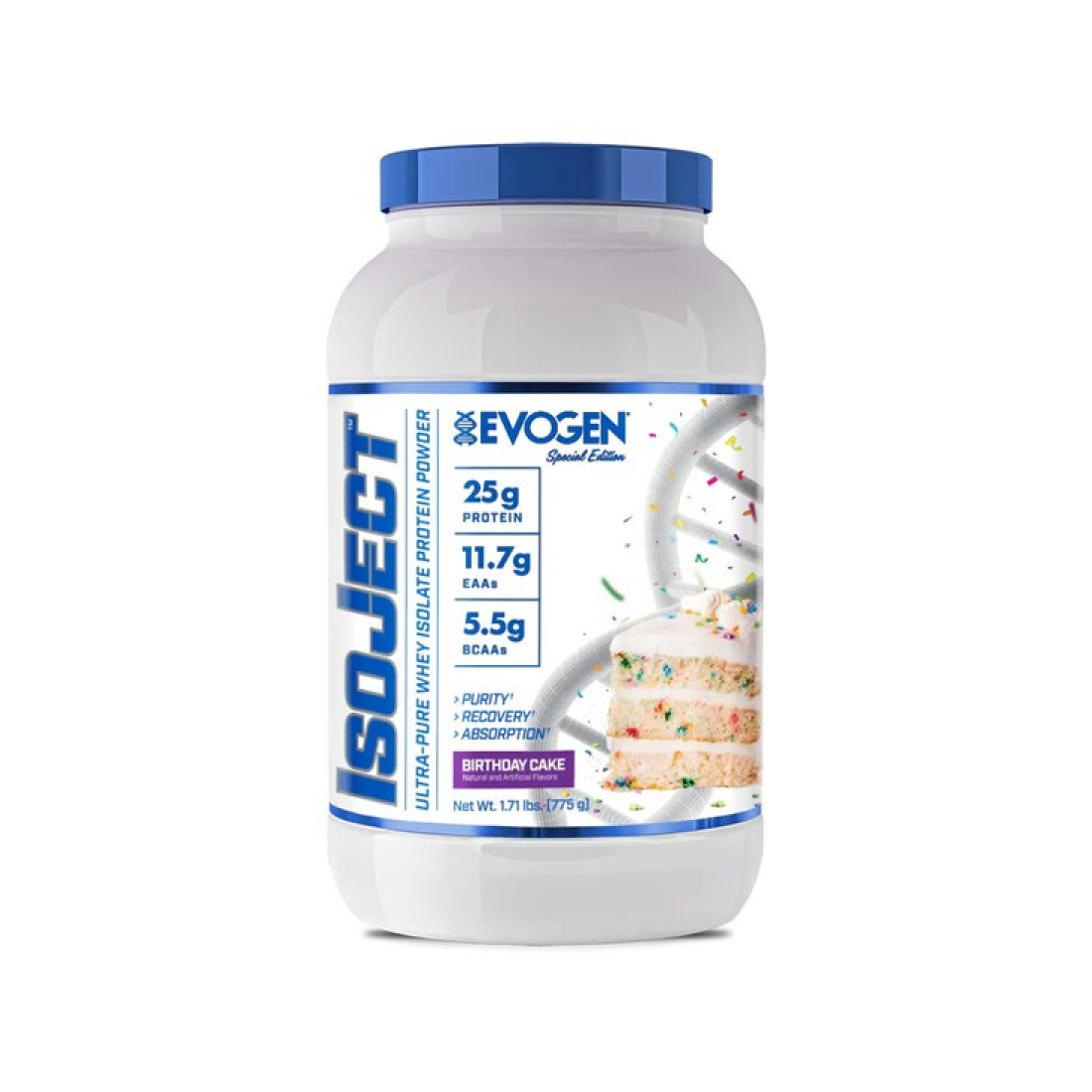 EVOGEN ISOJECT BIRTHDAY CAKE - 775 GRAMS