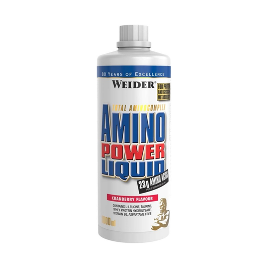 WEIDER AMINO POWER LIQUID CRANBERRY - 1000 ML