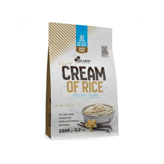 OLIMP NUTRITION CREAM OF RICE VANILLA DESSERT - 1000 GRAMS