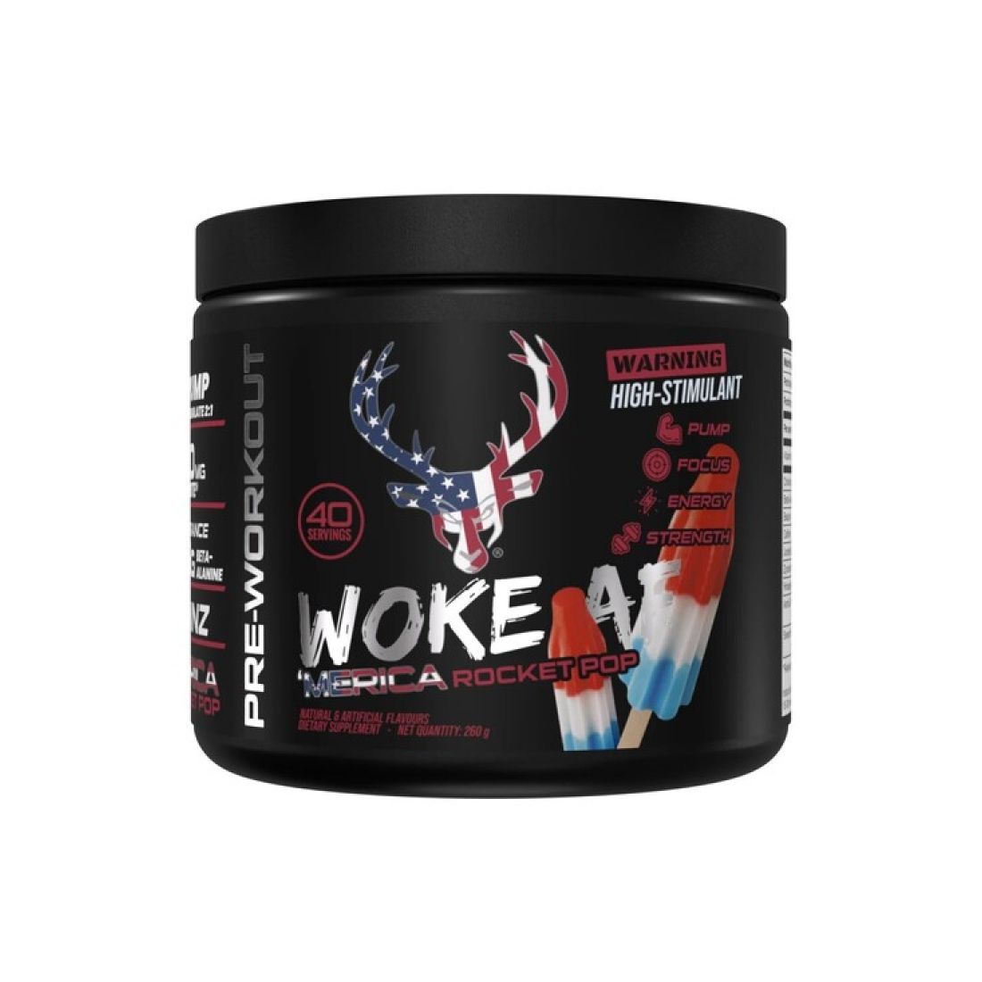 BUCKED UP WOKE AF ROCKET POP - 260 GRAMS