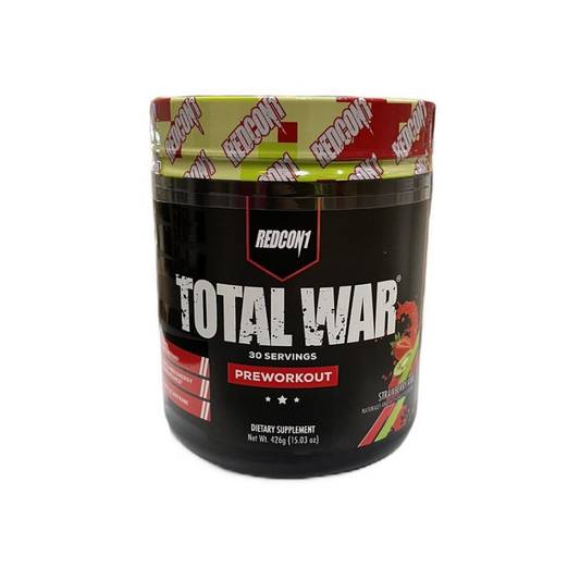REDCON1 TOTAL WAR - PREWORKOUT STRAWBERRY KIWI - 426 GRAMS