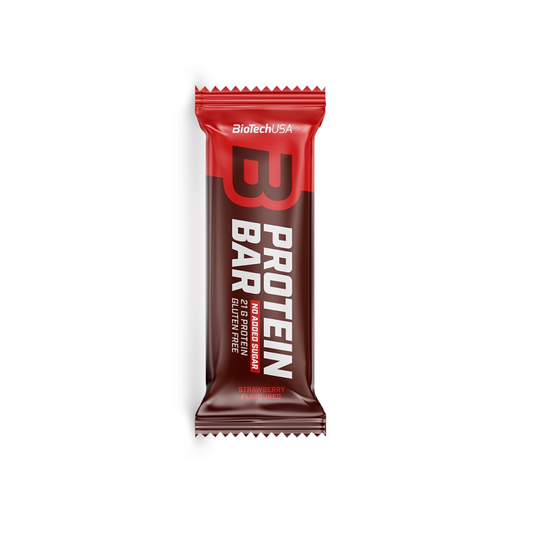 BIOTECHUSA PROTEIN BAR STRAWBERRY - 16 X 70G