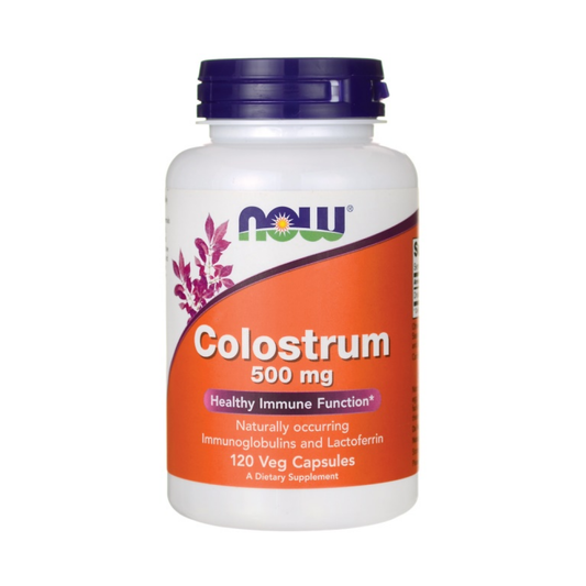 NOW FOODS COLOSTRUM 500MG - 120 VCAPS
