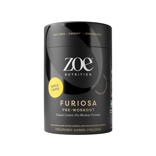 ZOE NUTRITION FURIOSA PRE-WORKOUT TROPICAL - 300 GRAMS