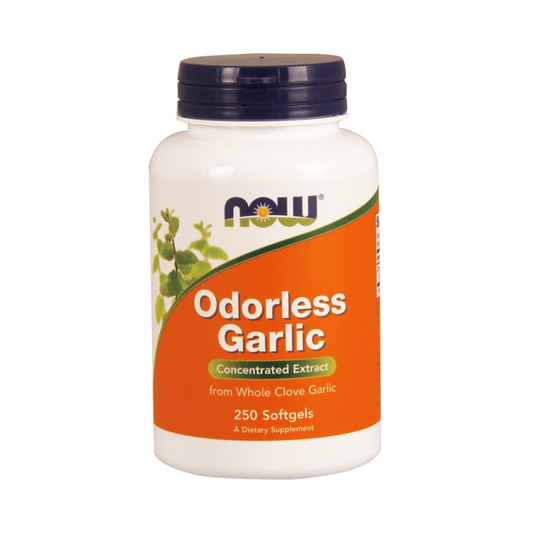 NOW FOODS ODORLESS GARLIC - 250 SOFTGELS
