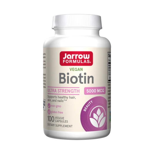 JARROW FORMULAS BIOTIN 5000MCG - 100 VCAPS