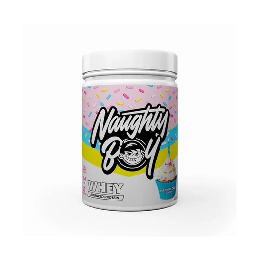 NAUGHTY BOY ADVANCED WHEY BIRTHDAY CAKE - 900 GRAMS