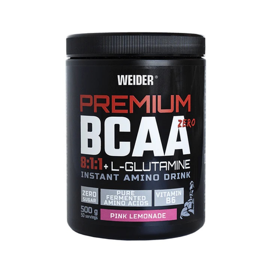 WEIDER PREMIUM BCAA ZERO PINK LEMONADE - 500 GRAMS